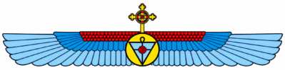 Logo Rosacruz región 1 de mexico